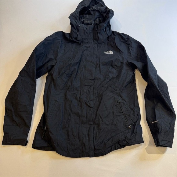The North Face Jackets & Blazers - The North Face Women's Black HyVent Rain Jacket Size S